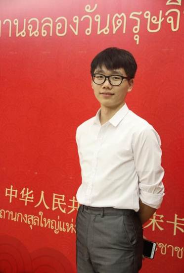2014汉教苏连成在泰国孔子课堂任汉语教师